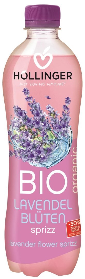 NAPÓJ GAZOWANY LAWENDOWY BIO 500 ml - HOLLINGER NAPÓJ GAZOWANY LAWENDOWY BIO 500 ml - HOLLINGER