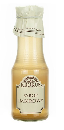 SYROP IMBIROWY BEZGLUTENOWY 355 g (280 ml) - KROKUS SYROP IMBIROWY BEZGLUTENOWY 355 g (280 ml) - KROKUS