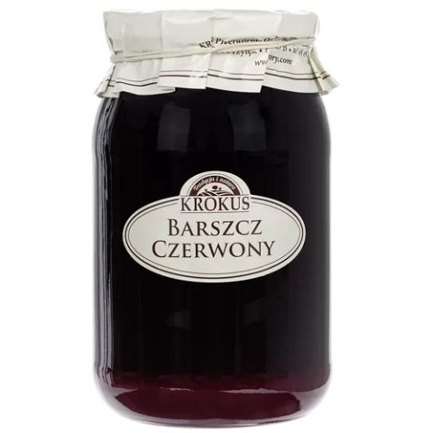 BARSZCZ CZERWONY BEZGLUTENOWY 830 ml - KROKUS BARSZCZ CZERWONY BEZGLUTENOWY 830 ml - KROKUS