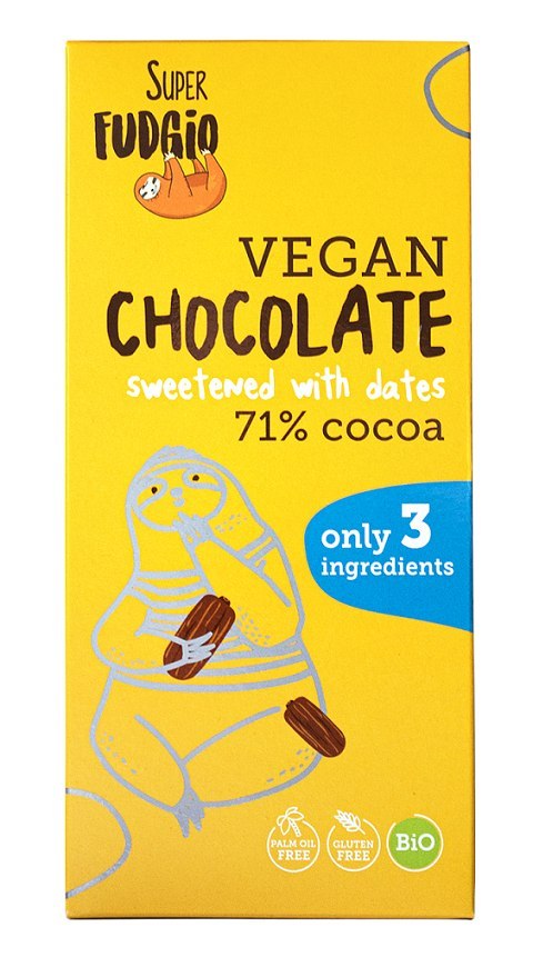 CZEKOLADA SŁODZONA DAKTYLAMI BEZGLUTENOWA BIO 80 g - ME GUSTO (SUPER FUDGIO) CZEKOLADA SŁODZONA DAKTYLAMI BEZGLUTENOWA BIO 80 g - ME GUSTO (SUPER FUDGIO)