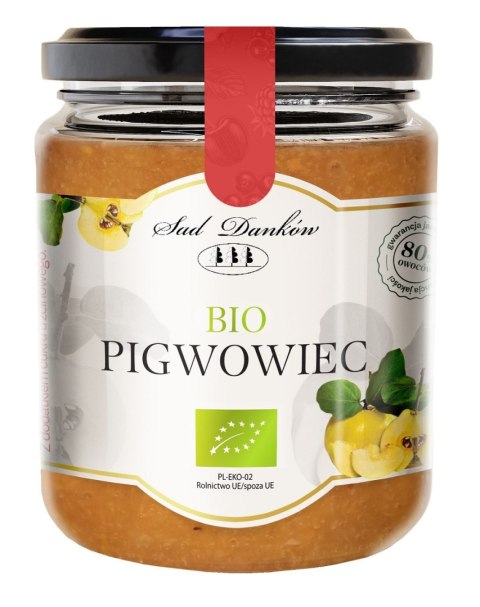 PIGWOWIEC 80 % Z CUKREM TRZCINOWYM BIO 250 g - SAD DANKÓW PIGWOWIEC 80 % Z CUKREM TRZCINOWYM BIO 250 g - SAD DANKÓW