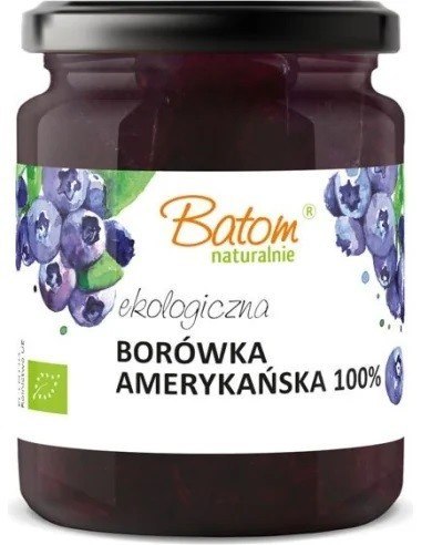 BORÓWKA AMERYKAŃSKA 100 % BIO 240 g - BATOM BORÓWKA AMERYKAŃSKA 100 % BIO 240 g - BATOM