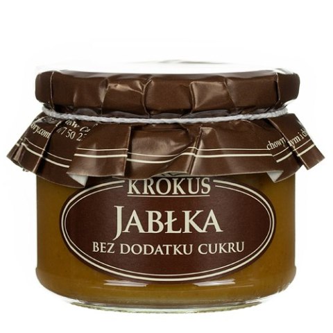 JABŁKA BEZ DODATKU CUKRÓW 310 g - KROKUS JABŁKA BEZ DODATKU CUKRÓW 310 g - KROKUS