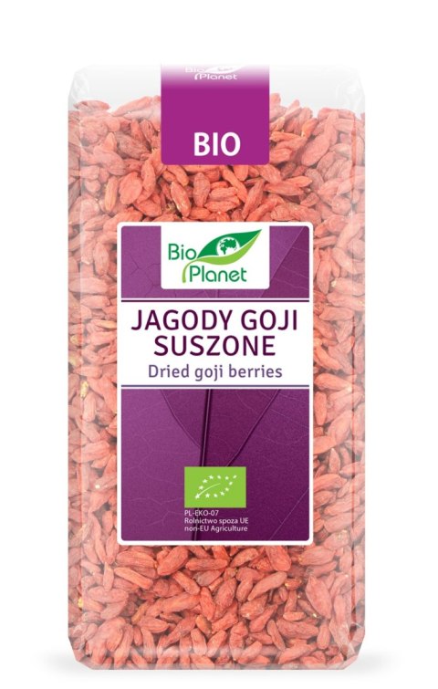 JAGODY GOJI SUSZONE BIO 250 g - BIO PLANET JAGODY GOJI SUSZONE BIO 250 g - BIO PLANET