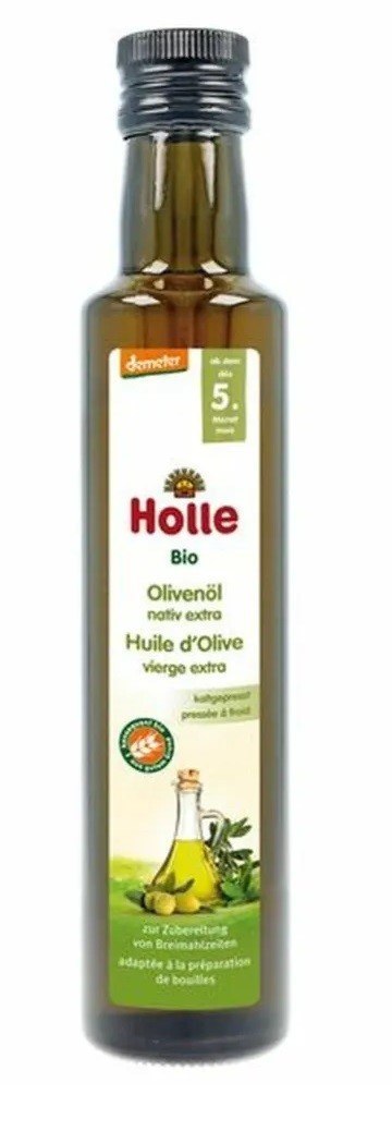 OLIWA Z OLIWEK EXTRA VIRGIN OD 5 MIESIĄCA DEMETER BIO 250 ml - HOLLE OLIWA Z OLIWEK EXTRA VIRGIN OD 5 MIESIĄCA DEMETER BIO 250 ml - HOLLE
