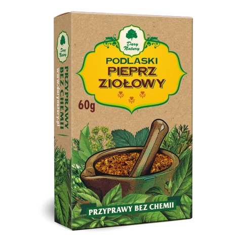 PIEPRZ ZIOŁOWY (PODLASKI) 60 g - DARY NATURY PIEPRZ ZIOŁOWY (PODLASKI) 60 g - DARY NATURY