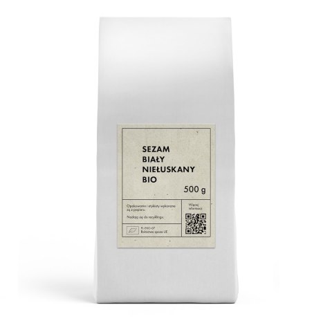 SEZAM BIAŁY NIEŁUSKANY BIO 500 g - THE PLANET SEZAM BIAŁY NIEŁUSKANY BIO 500 g - THE PLANET