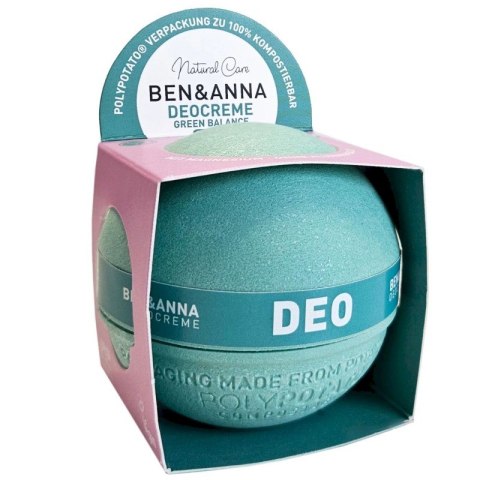 DEZODORANT W KREMIE POLYPOTATO GREEN BALANCE SENSITIV ECO 40 g - BEN & ANNA DEZODORANT W KREMIE POLYPOTATO GREEN BALANCE SENSITIV ECO 40 g - BEN & ANNA