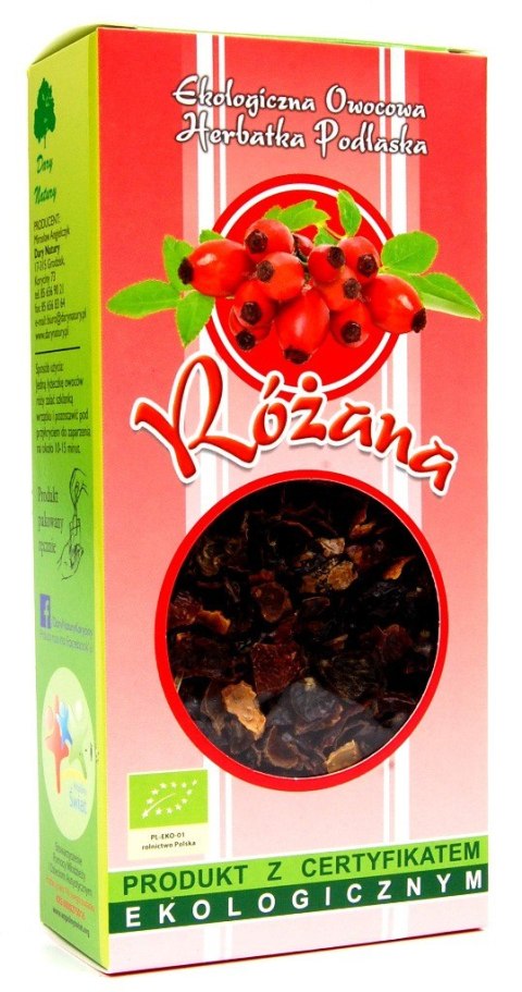 HERBATKA RÓŻANA BIO 100 g - DARY NATURY HERBATKA RÓŻANA BIO 100 g - DARY NATURY