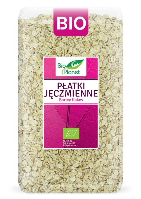 PŁATKI JĘCZMIENNE BIO 600 g - BIO PLANET PŁATKI JĘCZMIENNE BIO 600 g - BIO PLANET
