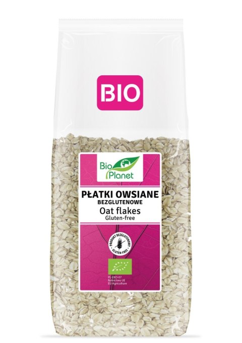 PŁATKI OWSIANE BEZGLUTENOWE BIO 600 g - BIO PLANET PŁATKI OWSIANE BEZGLUTENOWE BIO 600 g - BIO PLANET