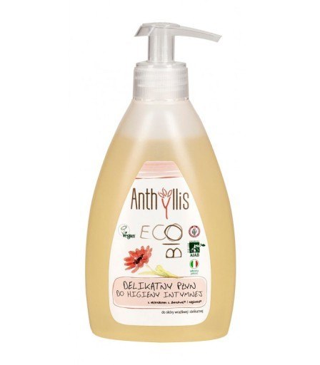 PŁYN DO HIGIENY INTYMNEJ Z EKSTRAKTEM Z BORÓWKI I NAGIETKA ECO 300 ml - ANTHYLLIS PŁYN DO HIGIENY INTYMNEJ Z EKSTRAKTEM Z BORÓWKI I NAGIETKA ECO 300 ml - ANTHYLLIS