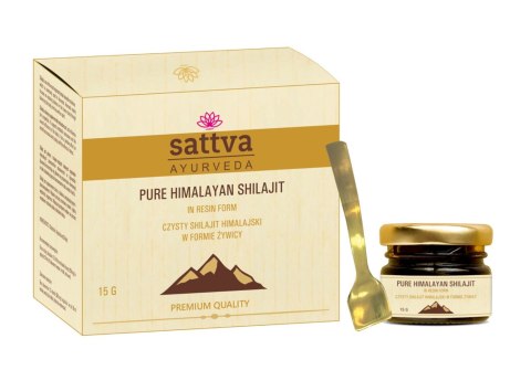 SHILAJIT HIMALAJSKI W FORMIE ŻYWICY 15 g - SATTVA (FOODS) SHILAJIT HIMALAJSKI W FORMIE ŻYWICY 15 g - SATTVA (FOODS)