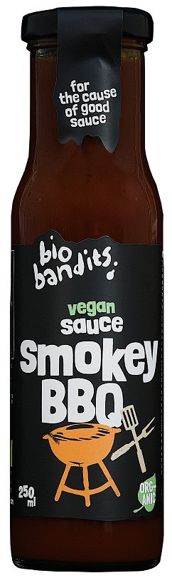 SOS WEGAŃSKI BBQ BIO 250 ml - BIO BANDITS SOS WEGAŃSKI BBQ BIO 250 ml - BIO BANDITS