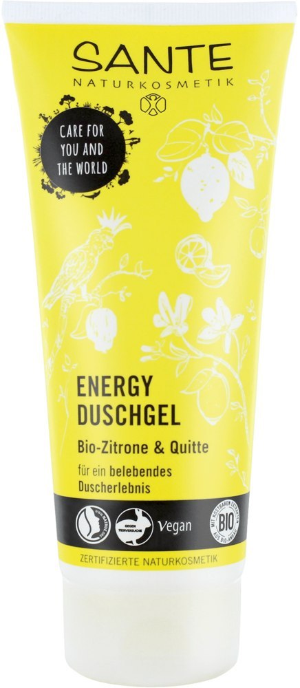 ŻEL POD PRYSZNIC ORZEŹWIAJĄCO - ENERGETYZUJĄCY CYTRYNA I PIGWA ECO 200 ml - SANTE ŻEL POD PRYSZNIC ORZEŹWIAJĄCO - ENERGETYZUJĄCY CYTRYNA I PIGWA ECO 200 ml - SANTE