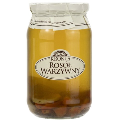 BULION WARZYWNY BEZ DODATKU CUKRÓW BEZGLUTENOWY 810 ml - KROKUS