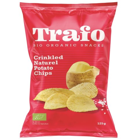 CHIPSY ZIEMNIACZANE KARBOWANE SOLONE BIO 125 g - TRAFO CHIPSY ZIEMNIACZANE KARBOWANE SOLONE BIO 125 g - TRAFO