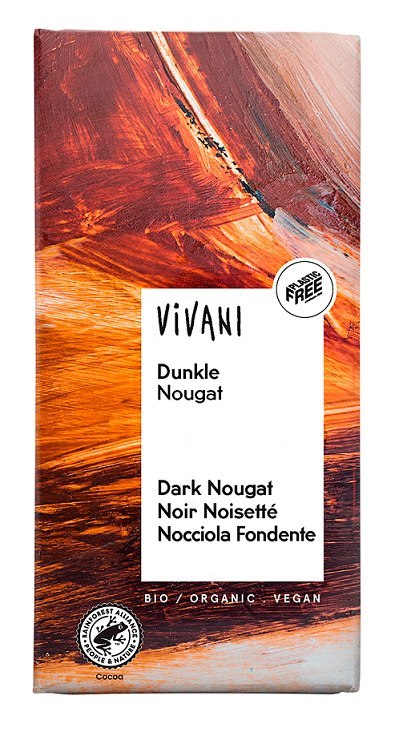 CZEKOLADA GORZKA NUGATOWA BIO 100 g - VIVANI CZEKOLADA GORZKA NUGATOWA BIO 100 g - VIVANI