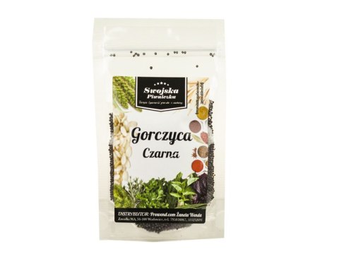 Gorczyca CZARNA 100g Swojska Piwniczka Gorczyca CZARNA 100g Swojska Piwniczka