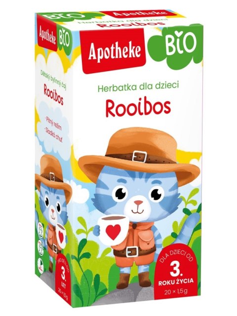 HERBATKA DLA DZIECI - ROOIBOS BIO (20 x 1,5 g) 30 g - APOTHEKE HERBATKA DLA DZIECI - ROOIBOS BIO (20 x 1,5 g) 30 g - APOTHEKE