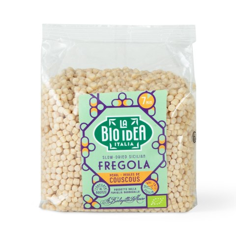 KASZA KUSKUS PERŁOWY FREGOLA BIO 400 g - LA BIO IDEA KASZA KUSKUS PERŁOWY FREGOLA BIO 400 g - LA BIO IDEA