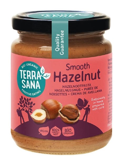 KREM Z PRAŻONYCH ORZECHÓW LASKOWYCH BIO 250 g - TERRASANA KREM Z PRAŻONYCH ORZECHÓW LASKOWYCH BIO 250 g - TERRASANA