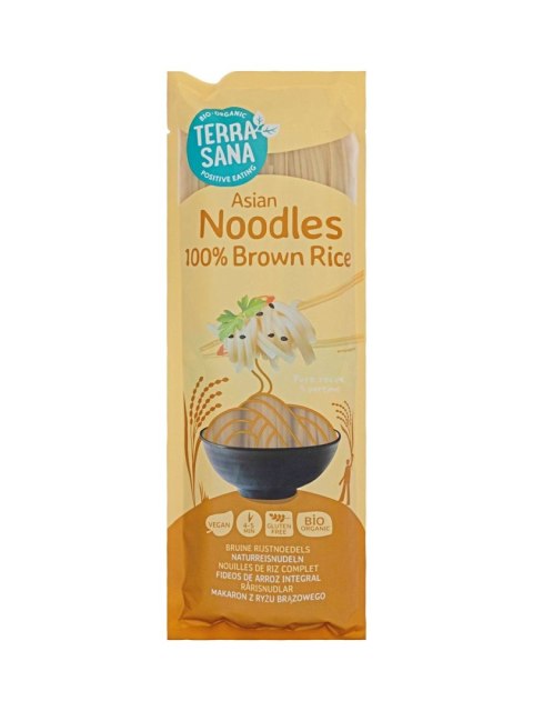 MAKARON (RYŻOWY RAZOWY) BEZGLUTENOWY BIO 250 g - TERRASANA MAKARON (RYŻOWY RAZOWY) BEZGLUTENOWY BIO 250 g - TERRASANA
