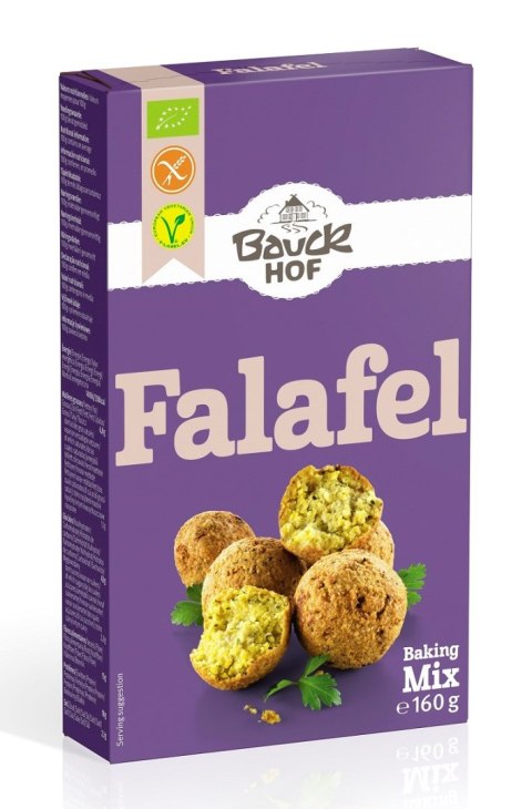 MIESZANKA NA FALAFEL BEZGLUTENOWA BIO 160 g - BAUCK HOF MIESZANKA NA FALAFEL BEZGLUTENOWA BIO 160 g - BAUCK HOF