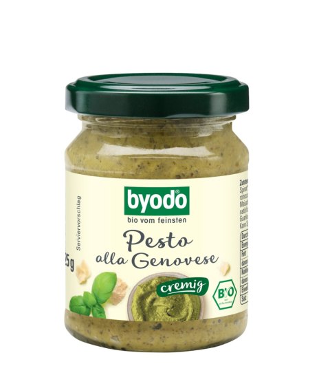 PESTO A'LA GENOVESE BIO 125 g - BYODO PESTO A'LA GENOVESE BIO 125 g - BYODO