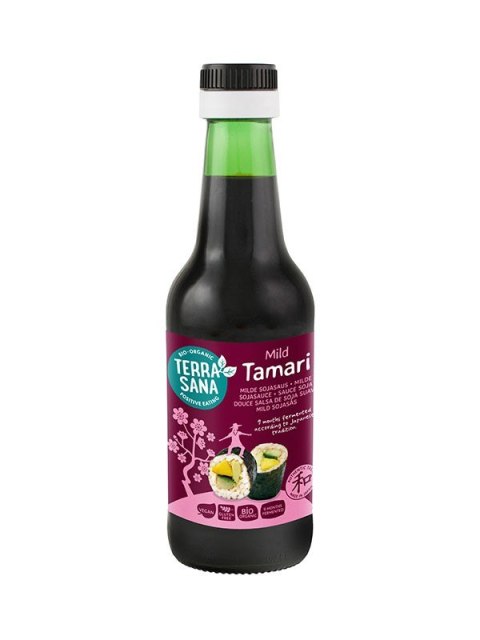SOS SOJOWY TAMARI ŁAGODNY BEZGLUTENOWY BIO 250 ml - TERRASANA SOS SOJOWY TAMARI ŁAGODNY BEZGLUTENOWY BIO 250 ml - TERRASANA