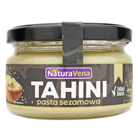 TAHINI (PASTA SEZAMOWA) 185 g - NATURAVENA TAHINI (PASTA SEZAMOWA) 185 g - NATURAVENA