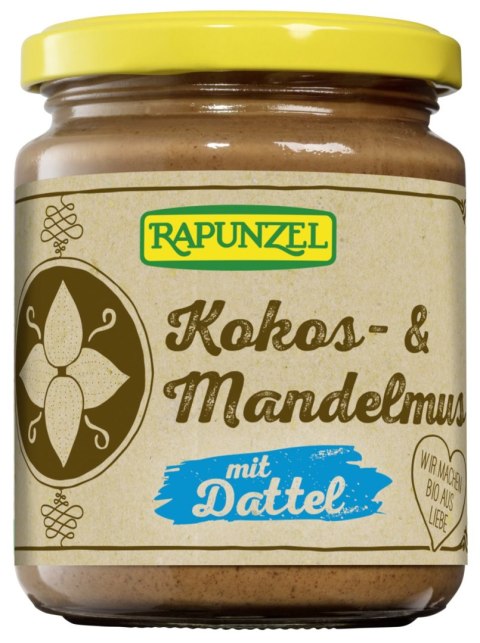 KREM KOKOSOWO - MIGDAŁOWY Z DAKTYLAMI BIO 250 g - RAPUNZEL KREM KOKOSOWO - MIGDAŁOWY Z DAKTYLAMI BIO 250 g - RAPUNZEL