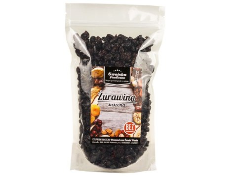 ŻURAWINA SUSZONA CAŁE OWOCE 1kg Swojska Piwniczka ŻURAWINA SUSZONA CAŁE OWOCE 1kg Swojska Piwniczka