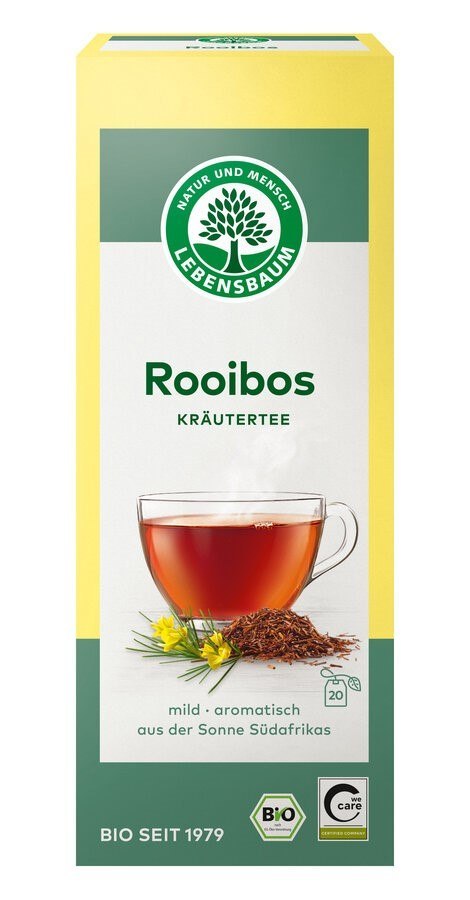 HERBATKA ROOIBOS BIO (20 x 1,5 g) 30 g - LEBENSBAUM HERBATKA ROOIBOS BIO (20 x 1,5 g) 30 g - LEBENSBAUM