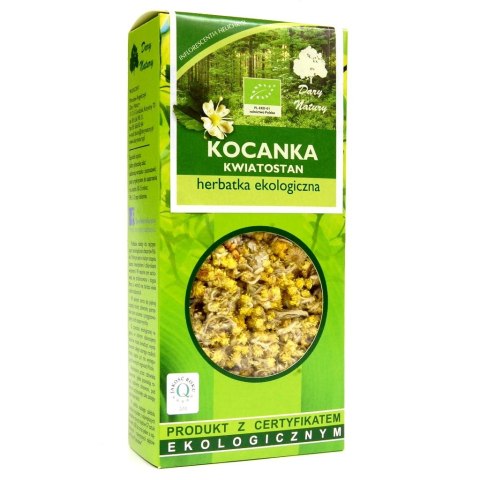 HERBATKA Z KWIATOSTANU KOCANKI BIO 25 g - DARY NATURY HERBATKA Z KWIATOSTANU KOCANKI BIO 25 g - DARY NATURY