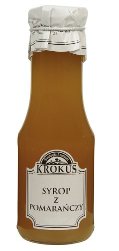 SYROP POMARAŃCZOWY BEZGLUTENOWY 355 g (280 ml) - KROKUS SYROP POMARAŃCZOWY BEZGLUTENOWY 355 g (280 ml) - KROKUS