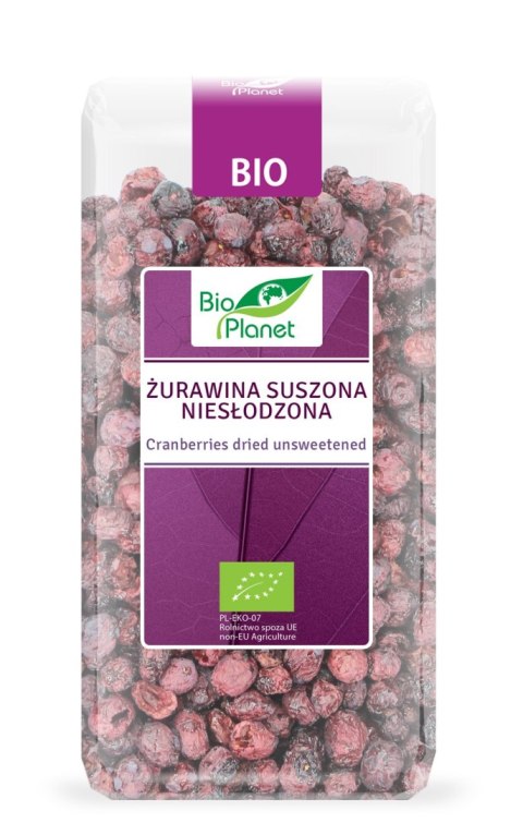 ŻURAWINA SUSZONA NIESŁODZONA BIO 50 g - BIO PLANET ŻURAWINA SUSZONA NIESŁODZONA BIO 50 g - BIO PLANET