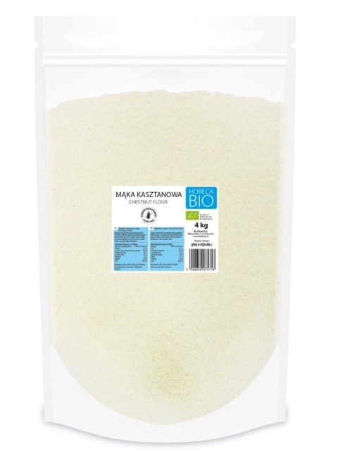 MĄKA KASZTANOWA BEZGLUTENOWA BIO 4 kg - HORECA (BIO PLANET) MĄKA KASZTANOWA BEZGLUTENOWA BIO 4 kg - HORECA (BIO PLANET)