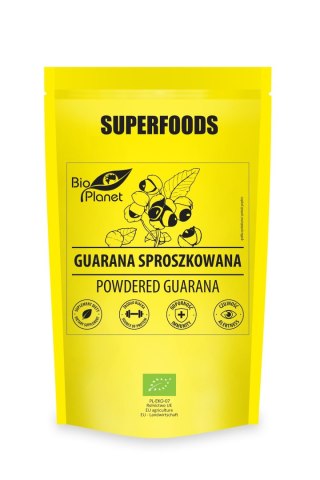 GUARANA SPROSZKOWANA BIO 150 g - BIO PLANET