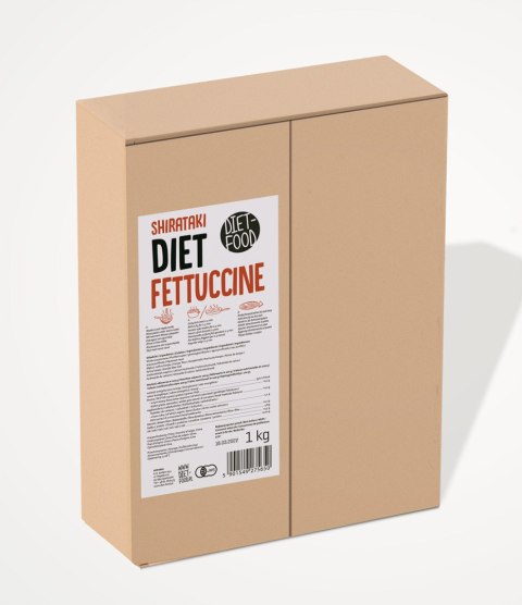 MAKARON (KONJAC) SHIRATAKI FETTUCCINE 1 kg - DIET-FOOD MAKARON (KONJAC) SHIRATAKI FETTUCCINE 1 kg - DIET-FOOD