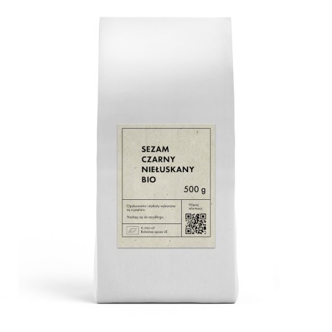 SEZAM CZARNY NIEŁUSKANY BIO 500 g - THE PLANET SEZAM CZARNY NIEŁUSKANY BIO 500 g - THE PLANET