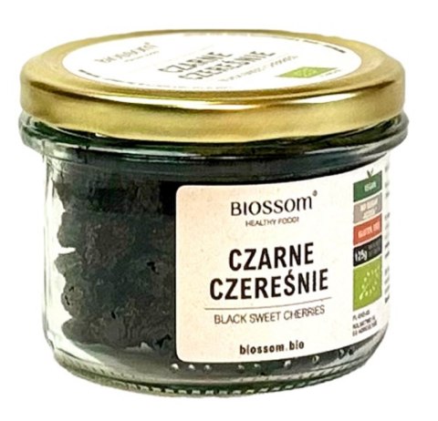 CZEREŚNIE CZARNE BEZGLUTENOWE BIO 125 g - BIOSSOM CZEREŚNIE CZARNE BEZGLUTENOWE BIO 125 g - BIOSSOM