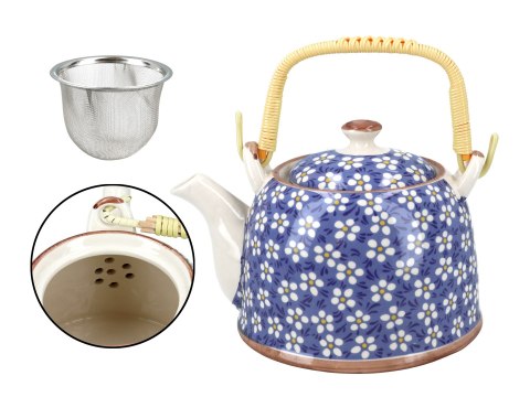 Czajnik ceramiczny z zaparzaczem Czajnik ceramiczny z zaparzaczem