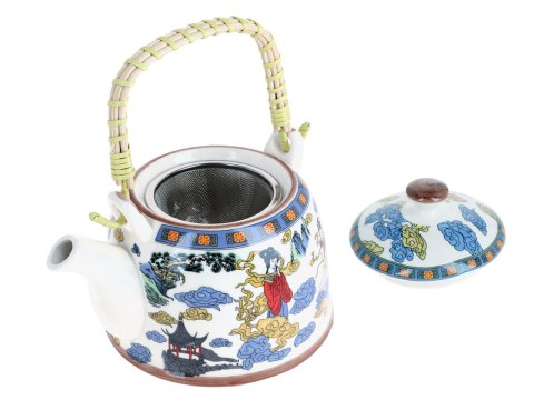 Czajnik ceramiczny z zaparzaczem Czajnik ceramiczny z zaparzaczem