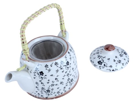 Czajnik ceramiczny z zaparzaczem Czajnik ceramiczny z zaparzaczem