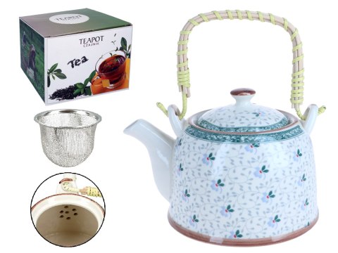 Czajnik ceramiczny z zaparzaczem Czajnik ceramiczny z zaparzaczem