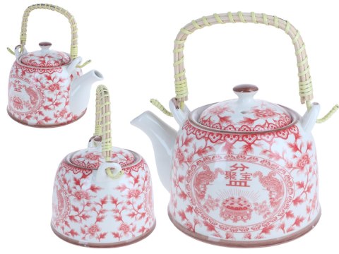 Czajnik ceramiczny z zaparzaczem Czajnik ceramiczny z zaparzaczem