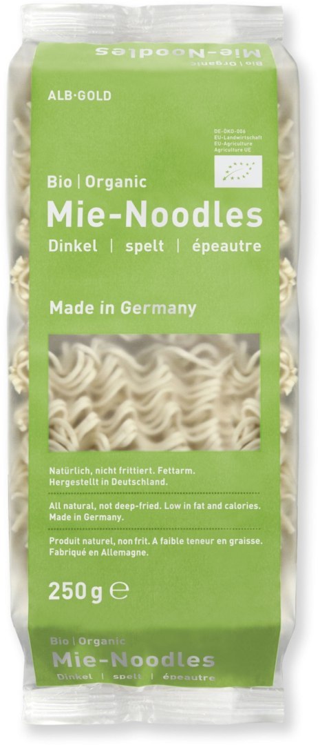MAKARON (ORKISZOWY) NOODLE INSTANT BIO 250 g - ALB-GOLD MAKARON (ORKISZOWY) NOODLE INSTANT BIO 250 g - ALB-GOLD