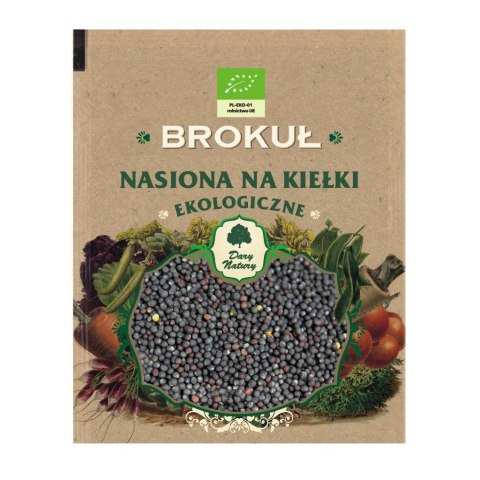 NASIONA BROKUŁU BIO NA KIEŁKI 30 g - DARY NATURY NASIONA BROKUŁU BIO NA KIEŁKI 30 g - DARY NATURY