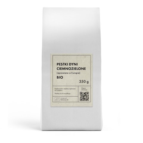 PESTKI DYNI CIEMNOZIELONE (UPRAWIANE W EUROPIE) BIO 350 g - THE PLANET PESTKI DYNI CIEMNOZIELONE (UPRAWIANE W EUROPIE) BIO 350 g - THE PLANET